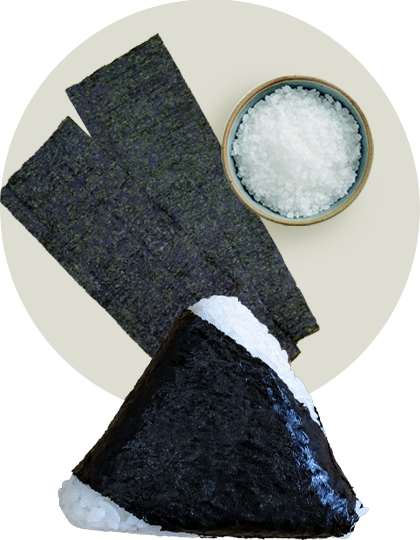 塩にぎり（海苔あり）